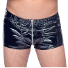 Black Level Men Boxer Short VINYL ZIP Noir